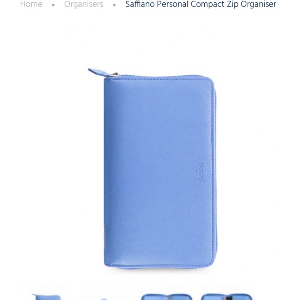 Filofax Saffiano Compact ZIP Organizer